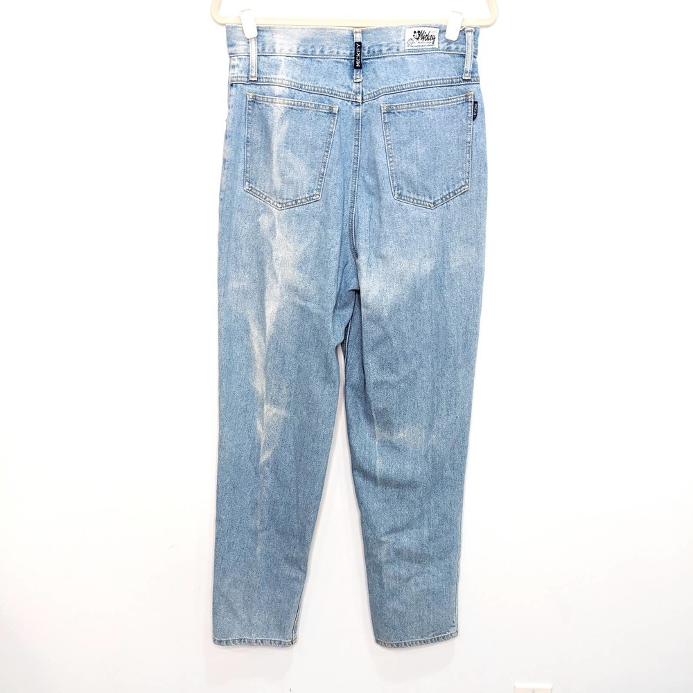 Vintage Disney Juniors Size 13 Mickey Minnie Goofy High Waist Jeans Jerry Leigh - Picture 2 of 12